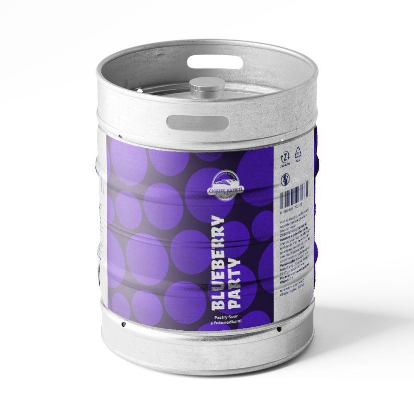 Blueberry  Party  - Pastry sour- keg 30L